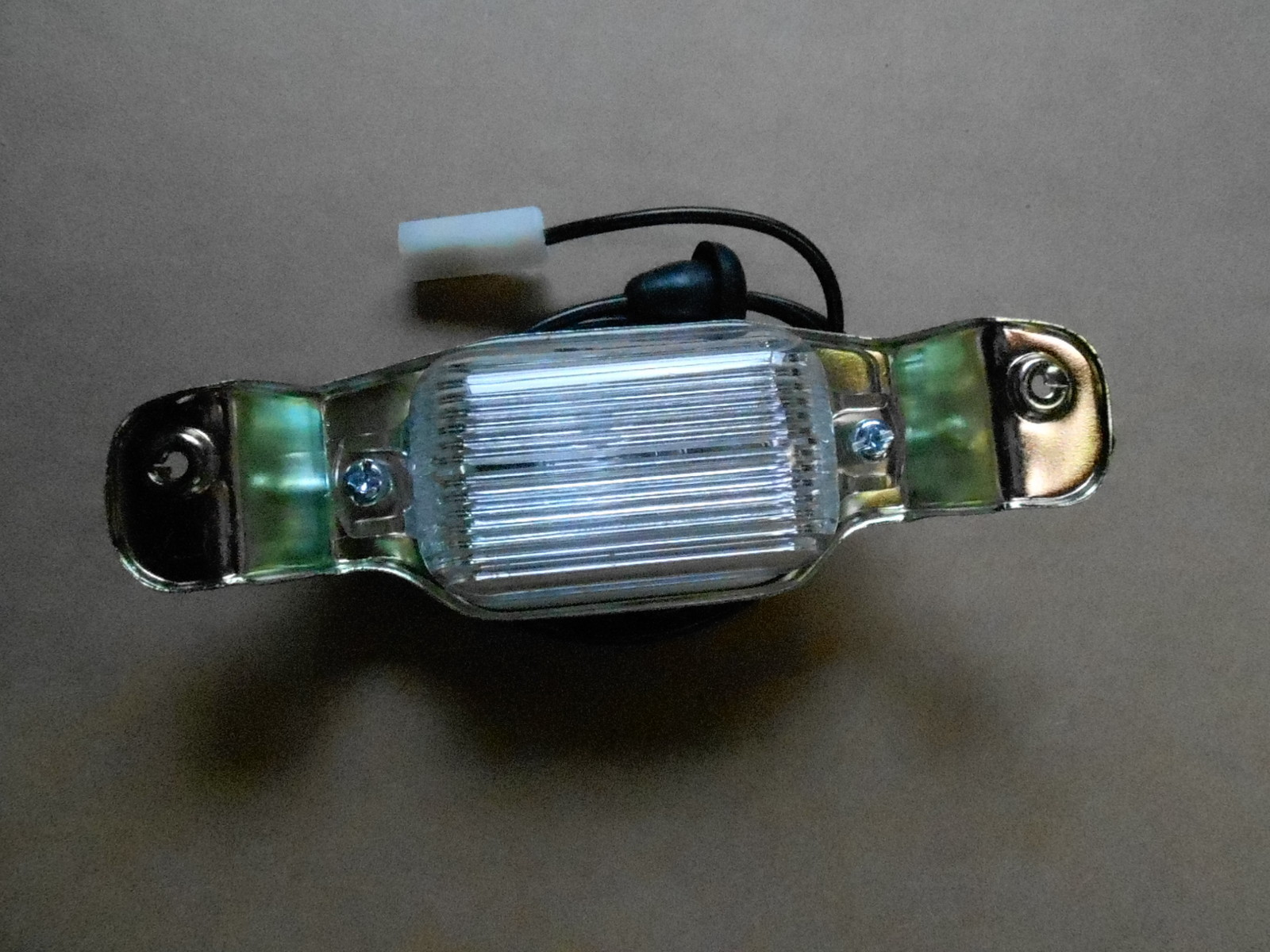 67 68 69 Camaro Firebird 67 68 69 Nova License Light Plate Lens Assembly NEW 67 68 69 Camaro Firebird 67 68 69 Nova License Light Plate Lens Assembly NEW