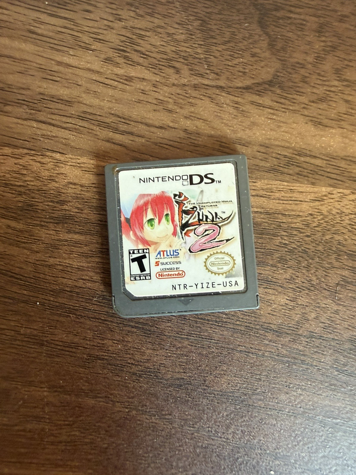 Izuna 2: The Unemployed Ninja Returns (Nintendo DS, 2008) Cart Only Tested