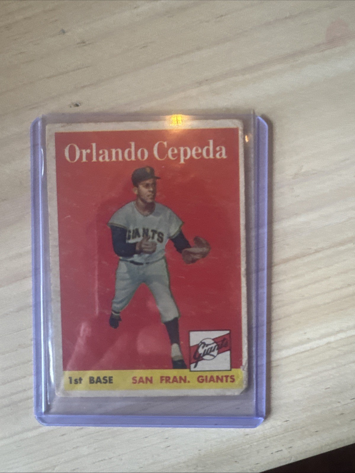 1958 Topps - Orlando Cepeda #343 (RC)
