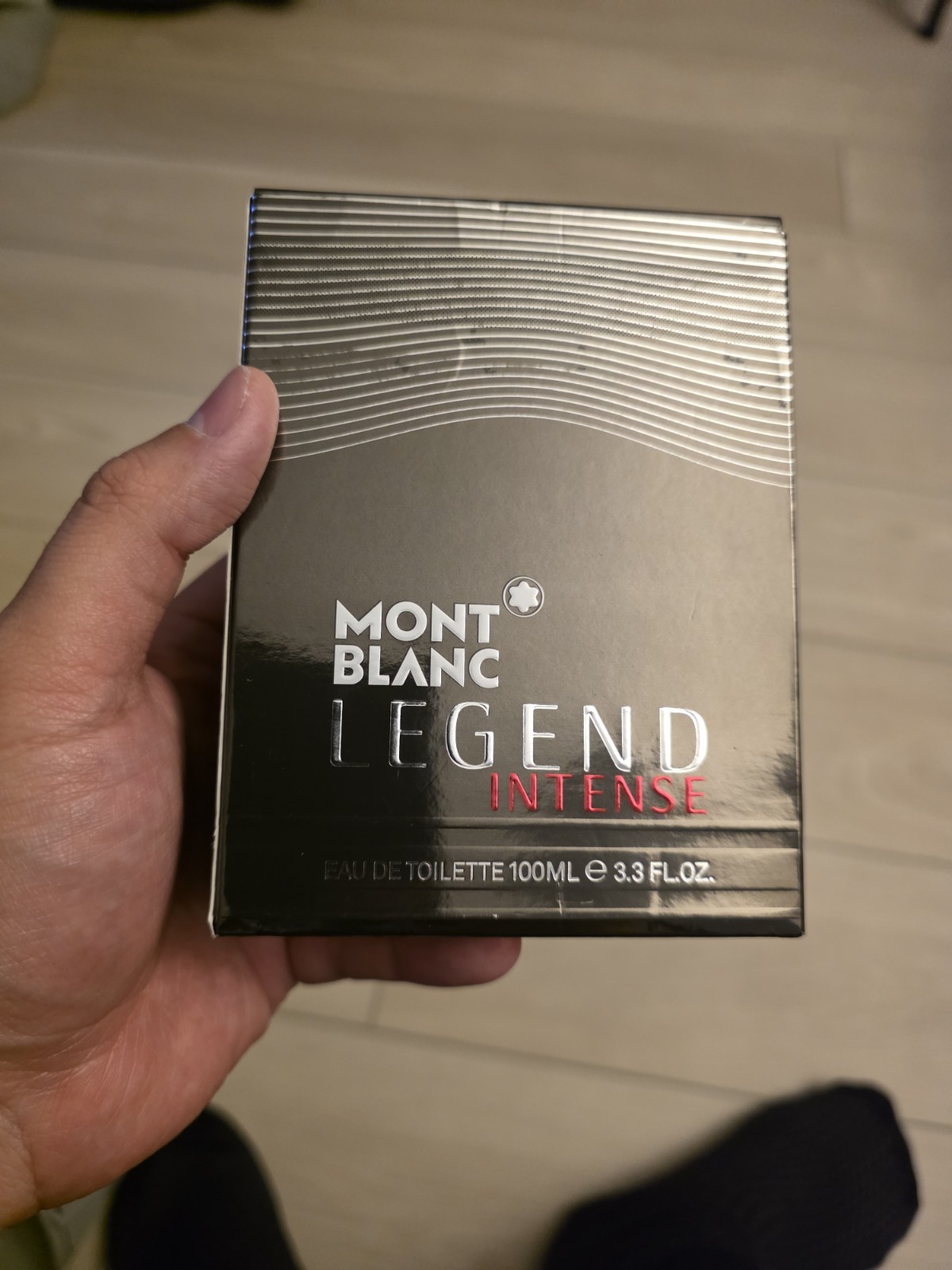 Mont Blanc Legend Intense EDT Spray 3.3 oz. 100 ml NIB No Cellophane