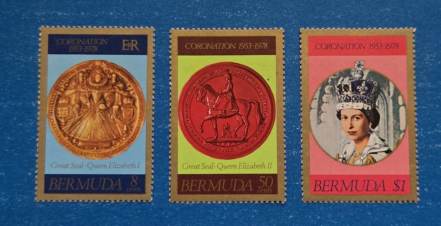 Bermuda Stamps, Scott 360-362 Complete Set MNH