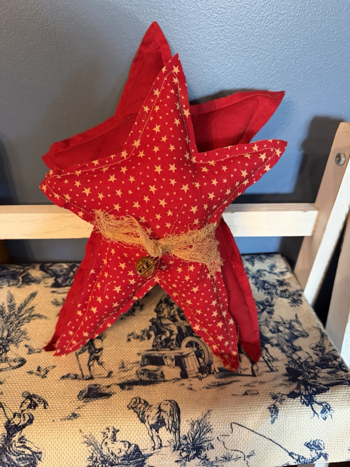 Primitive Folk Art Stars Americana Patriotic Handmade