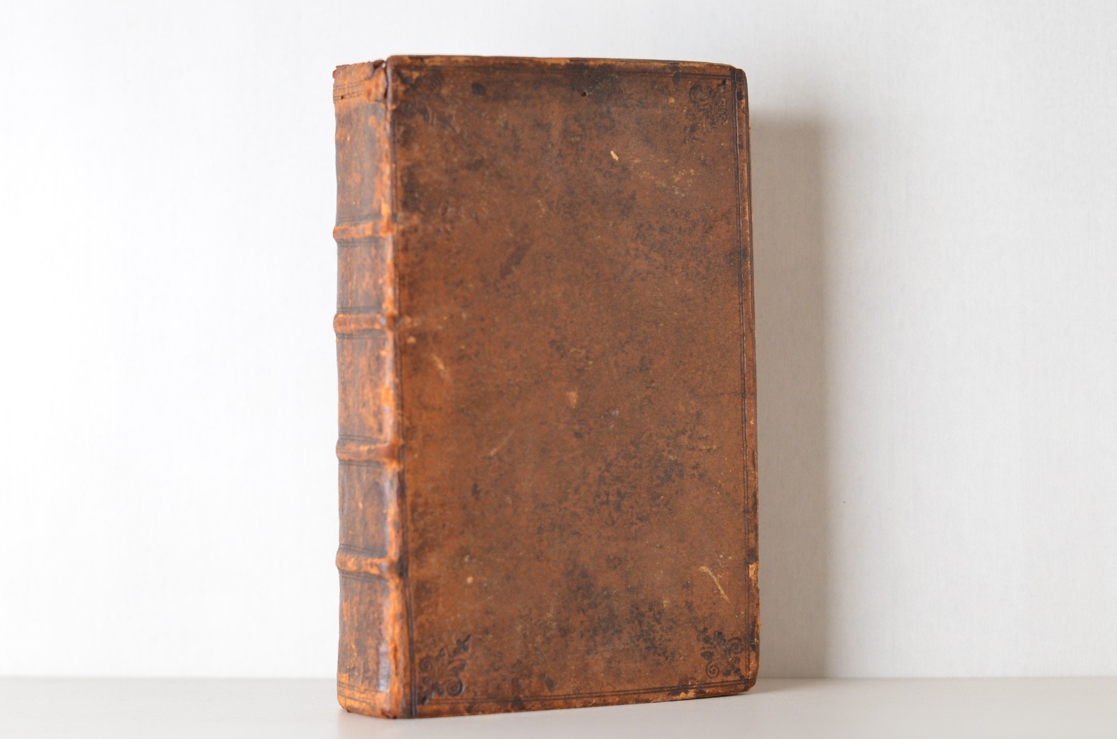Antique Leather Bound Theologia Scholastica by Pierre Labat 1658 - Saint Thomas