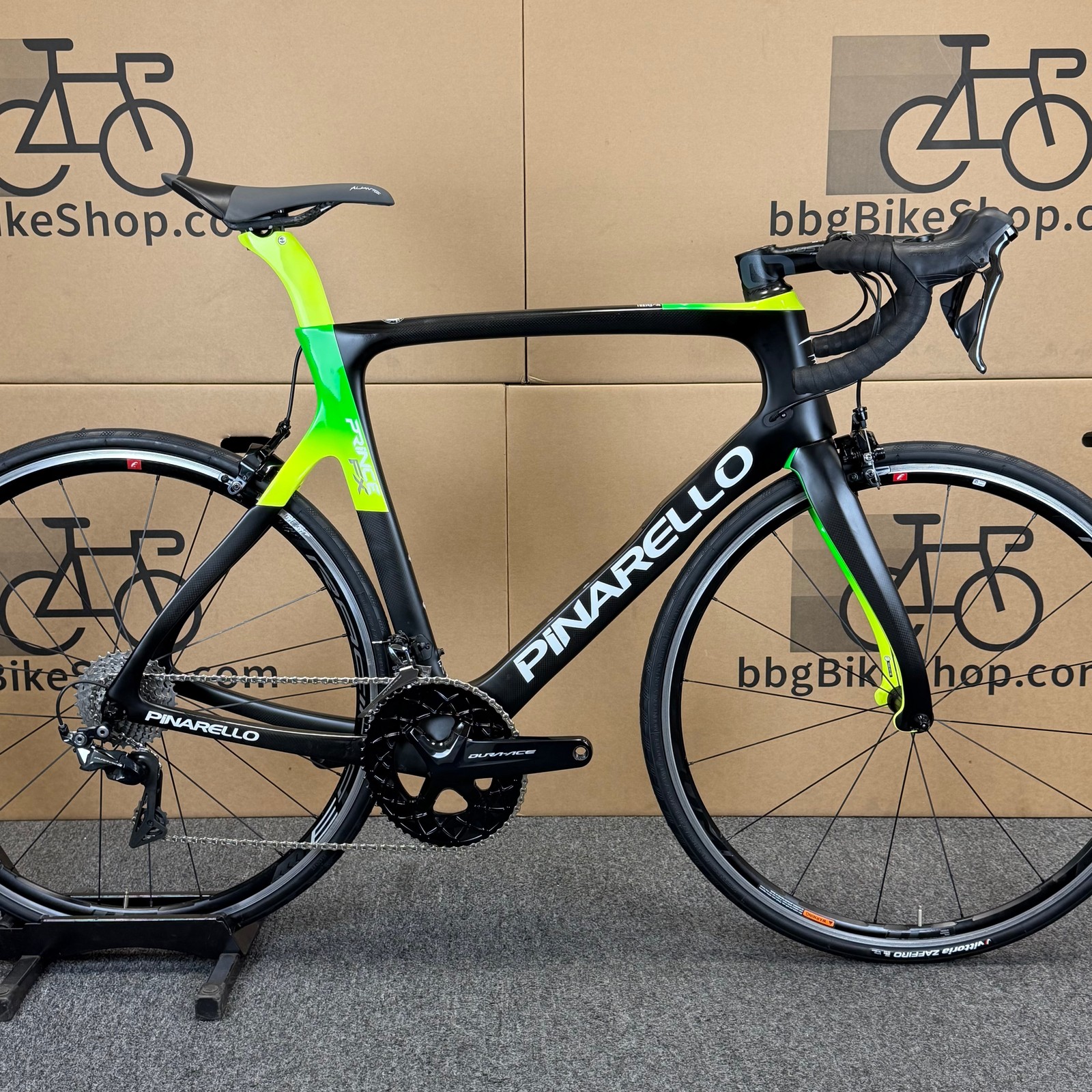 Used Pinarello Prince FX, Shimano Dura-Ace, Carbon Fiber Road Bike, 57.5cm