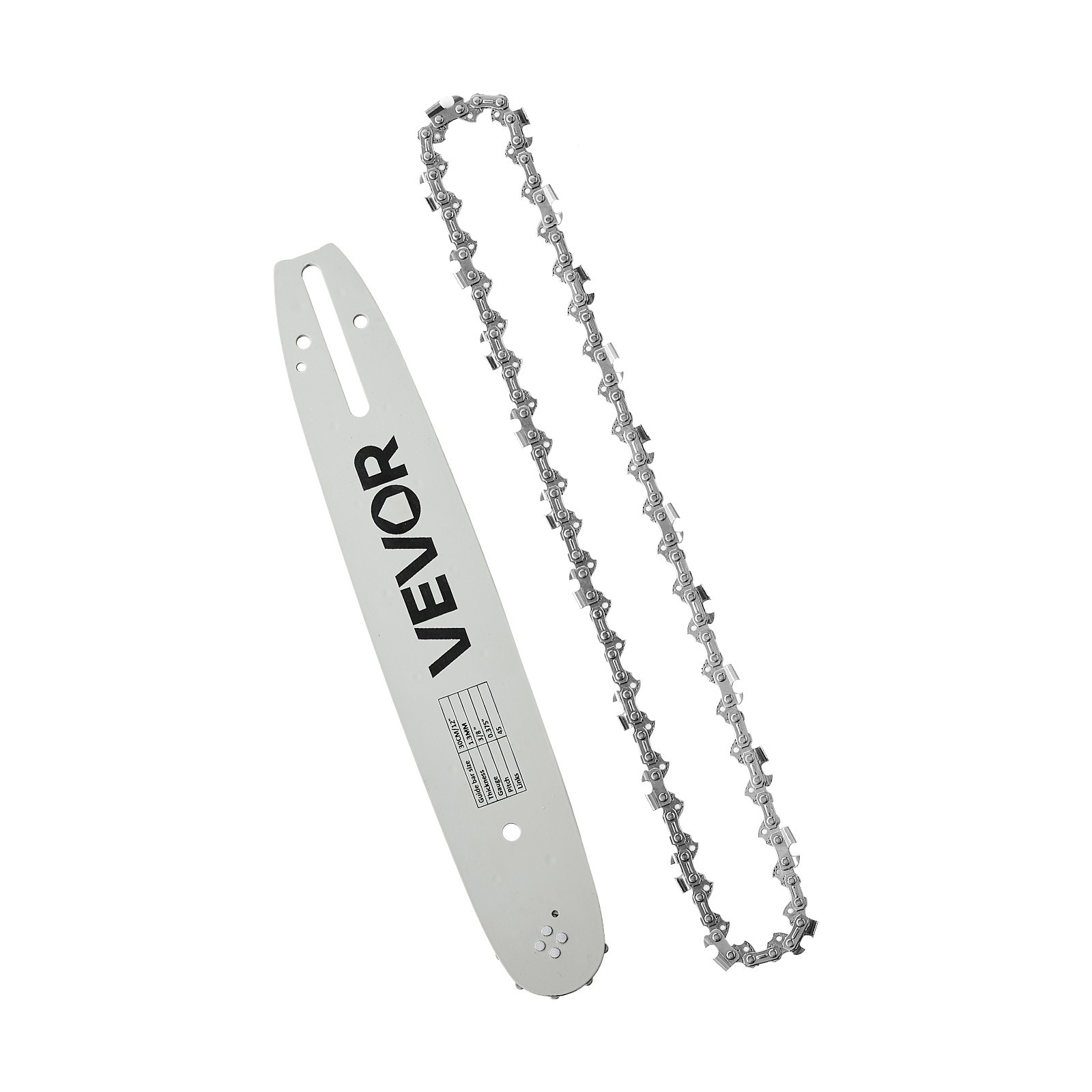 VEVOR Bar & Chainsaw Chain Combo 12