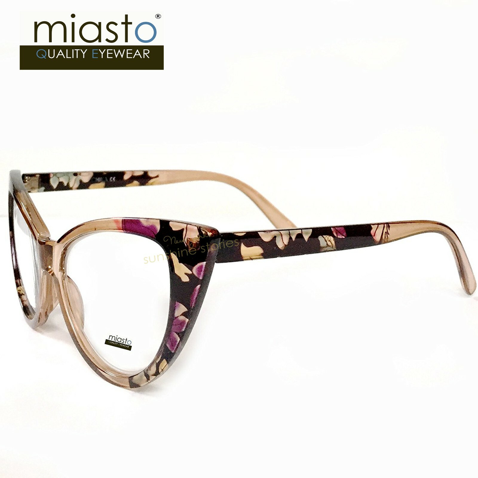 (SPECIAL OFFER) MIASTO VINTAGE BIG CAT EYE SEXY READING GLASSES CHEATERS +2.50