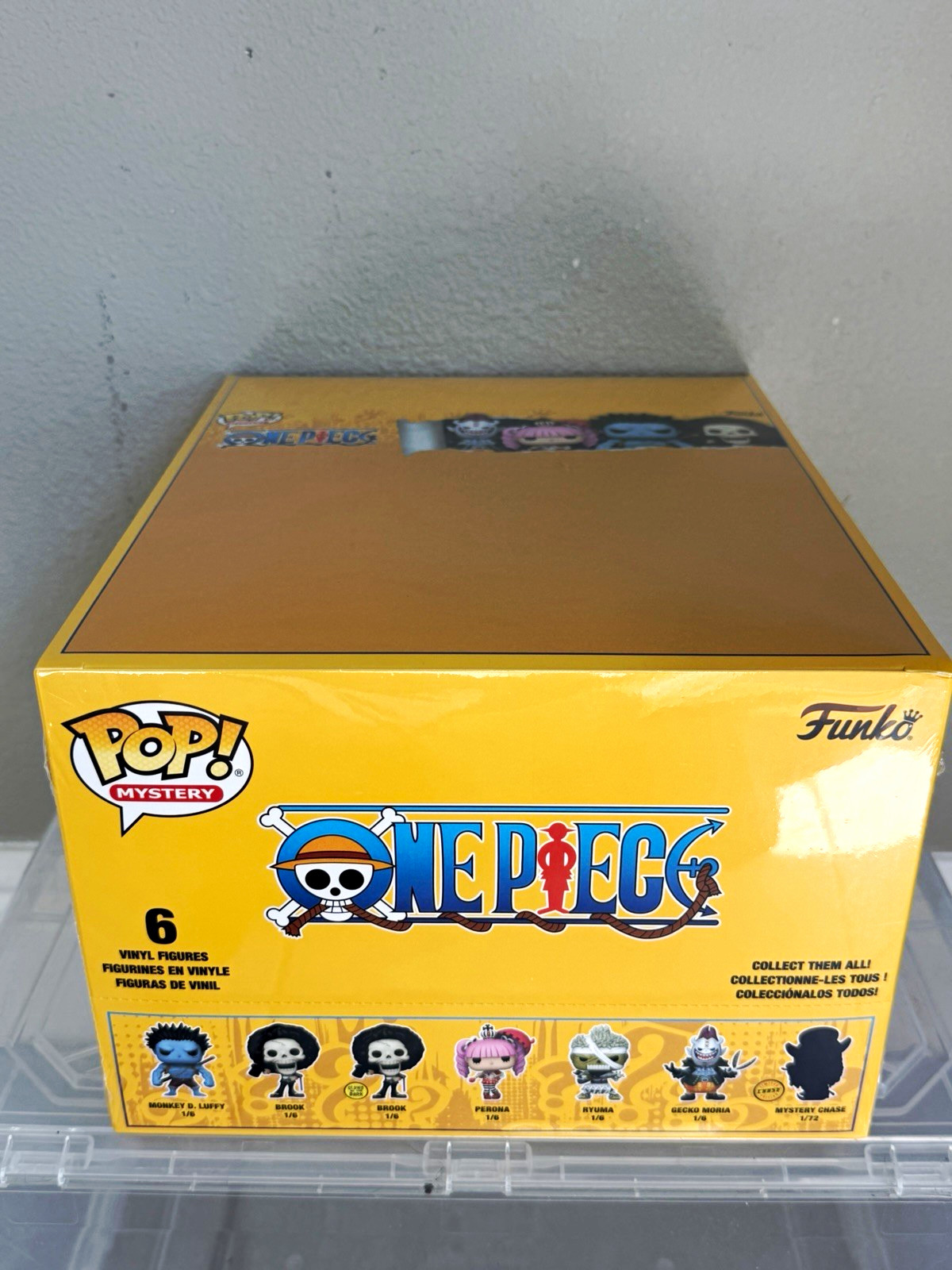 Funko Pop Mystery One Piece Sealed Display Case of 6 Blind Boxes Chase 1/72 NEW Funko Pop Mystery One Piece Sealed Display Case of 6 Blind Boxes Chase 1/72 NEW