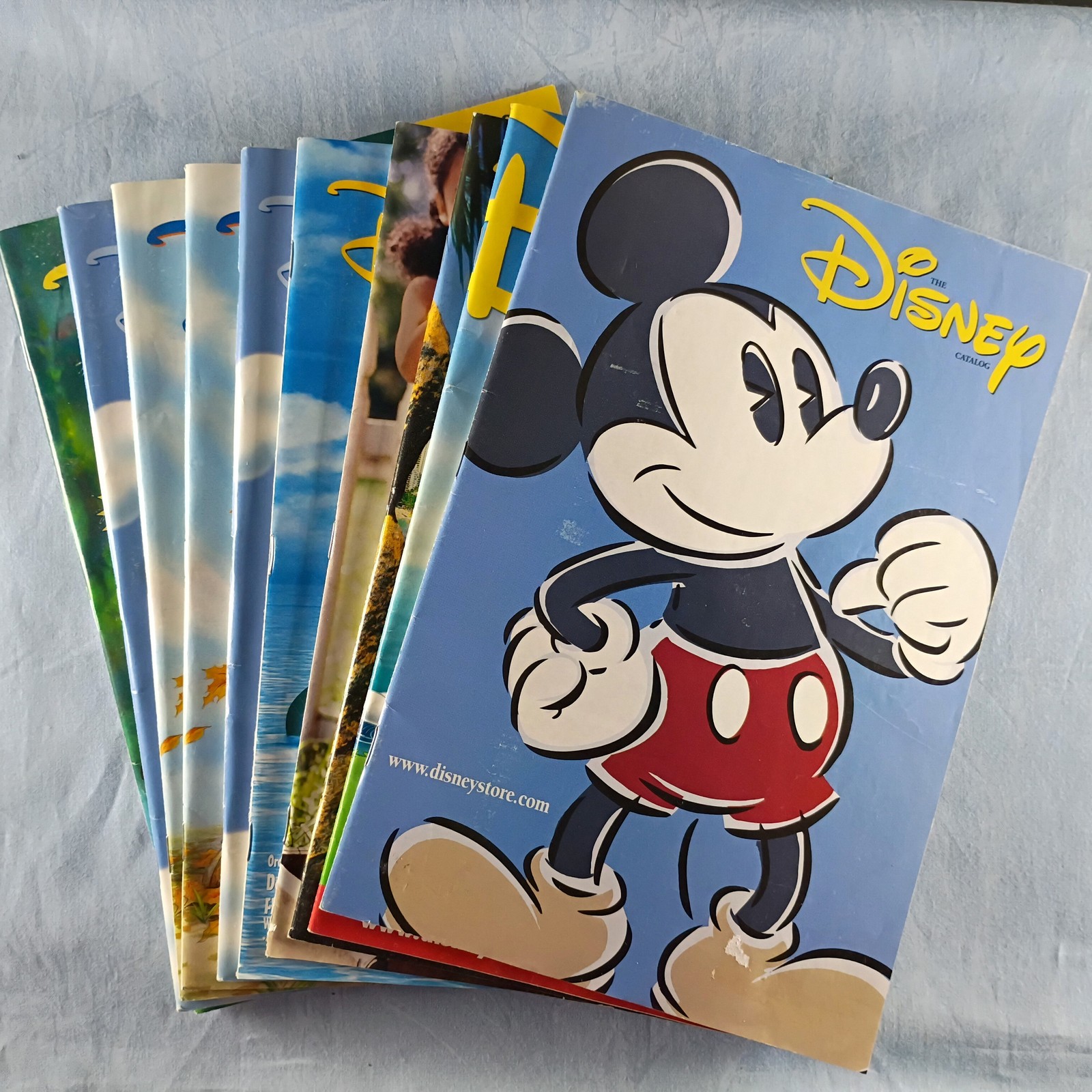 Magazine Lot of 10 The Disney Catalog (circa 1999)