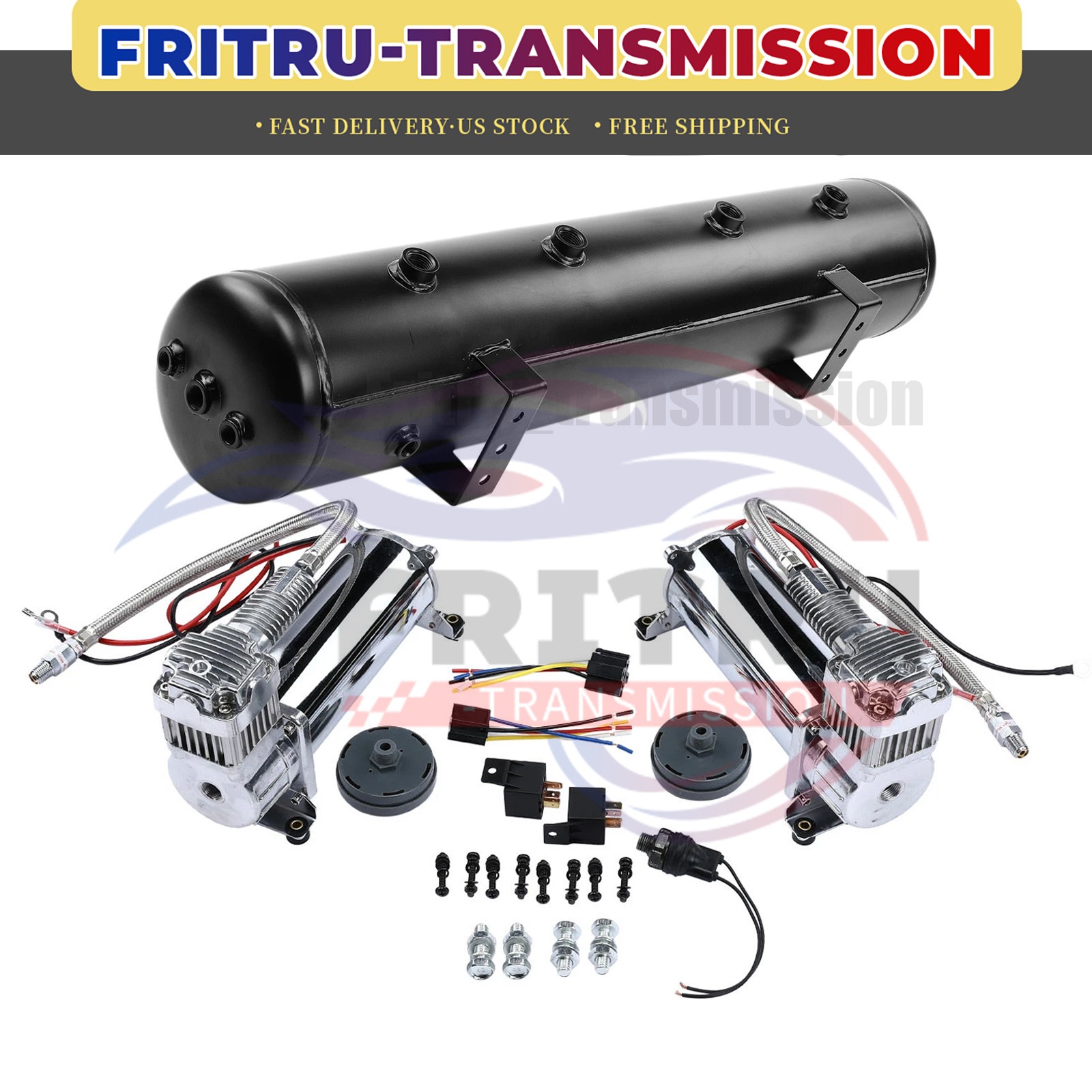 NEW 580 Air Ride Suspension Compressors 150 psi On 180 psi Off Pressure Switch