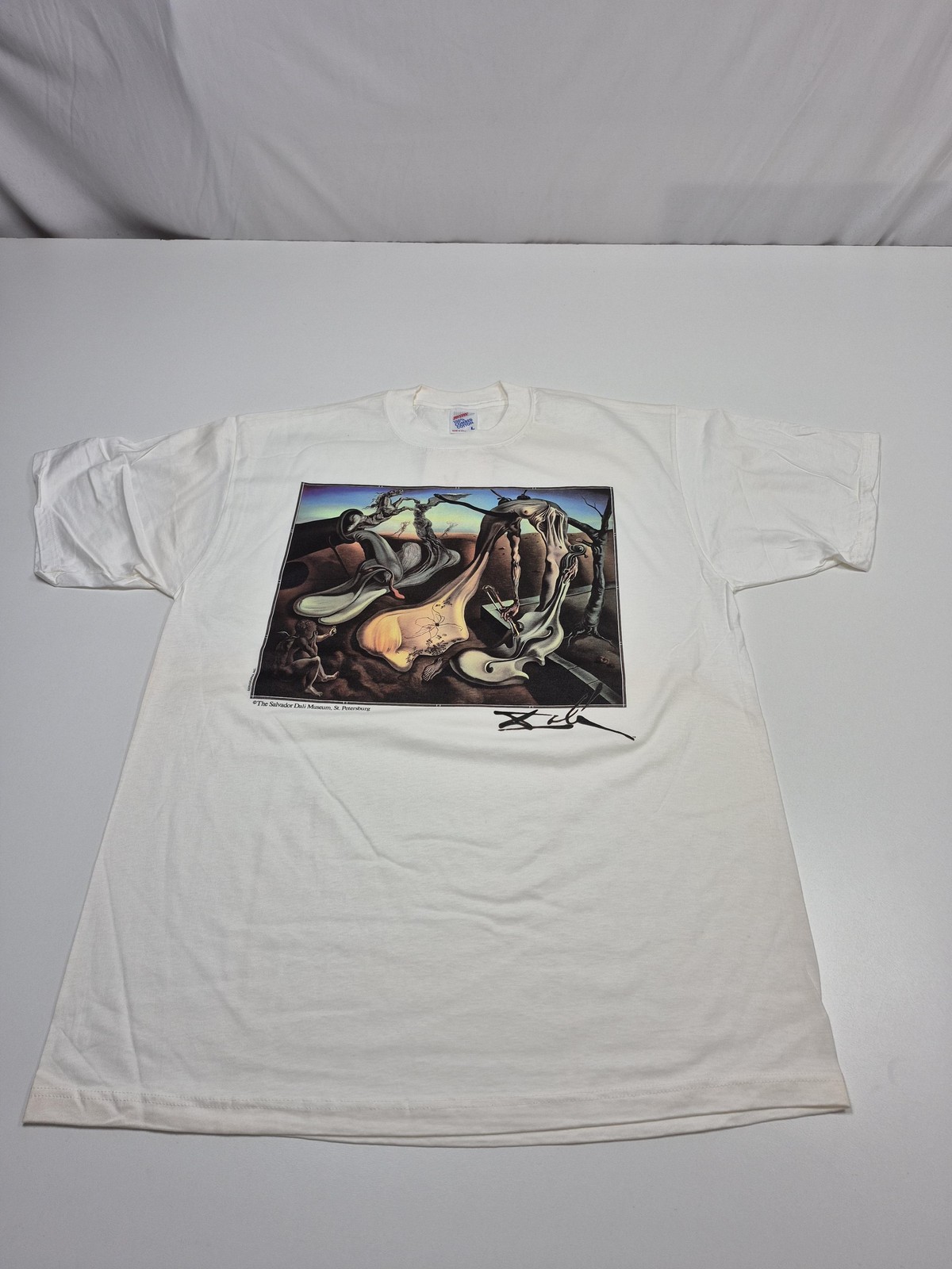 VTG Salvador Dali Shirt Men\'s L \