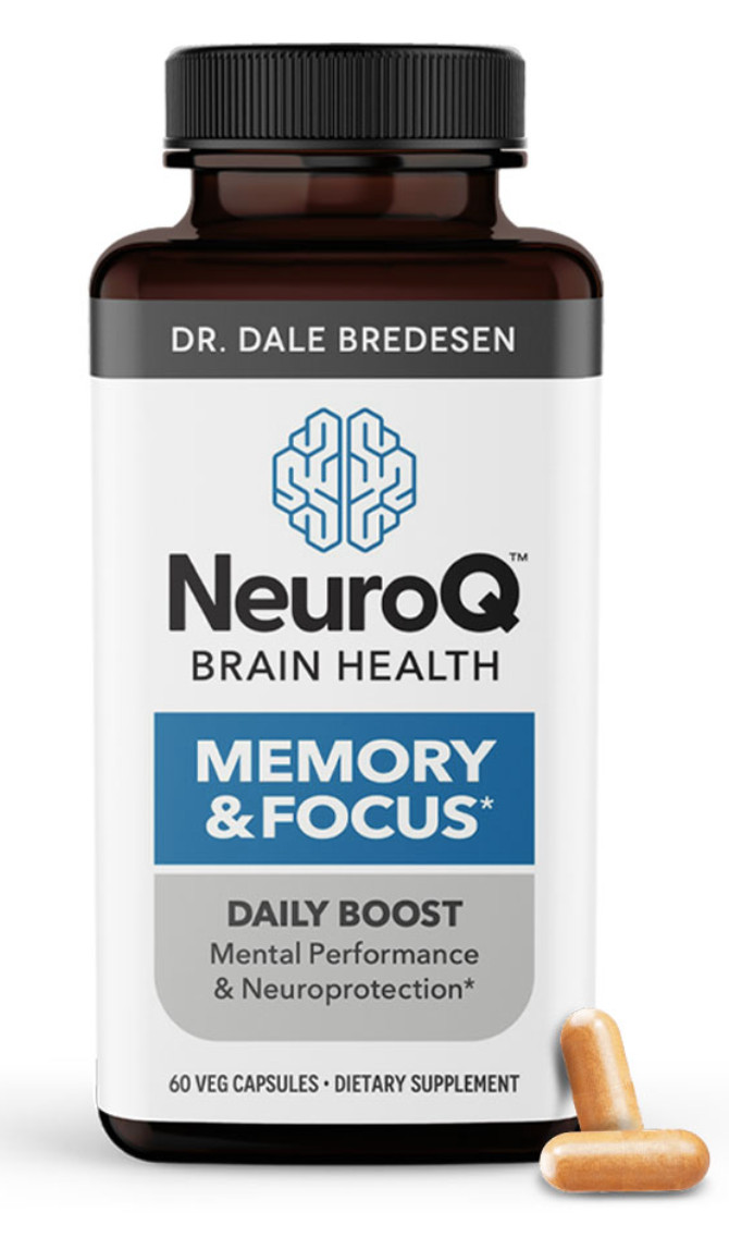 SALE NeuroQ Memory & Focus - 60 Caps - Best By 07/2027+ Brain Health SALE PRICE