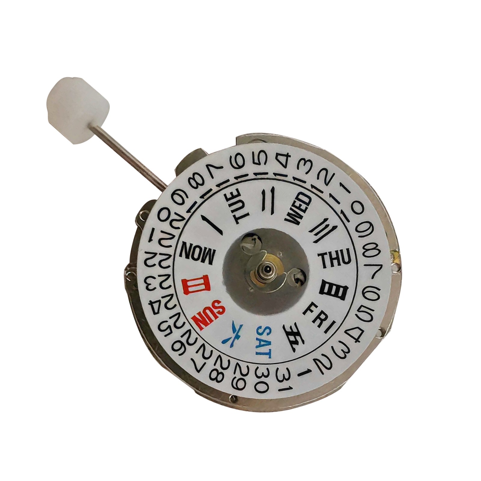 China Made Automatic Mechanical Watch Movement Day Date at 3 O\'clock For NH36