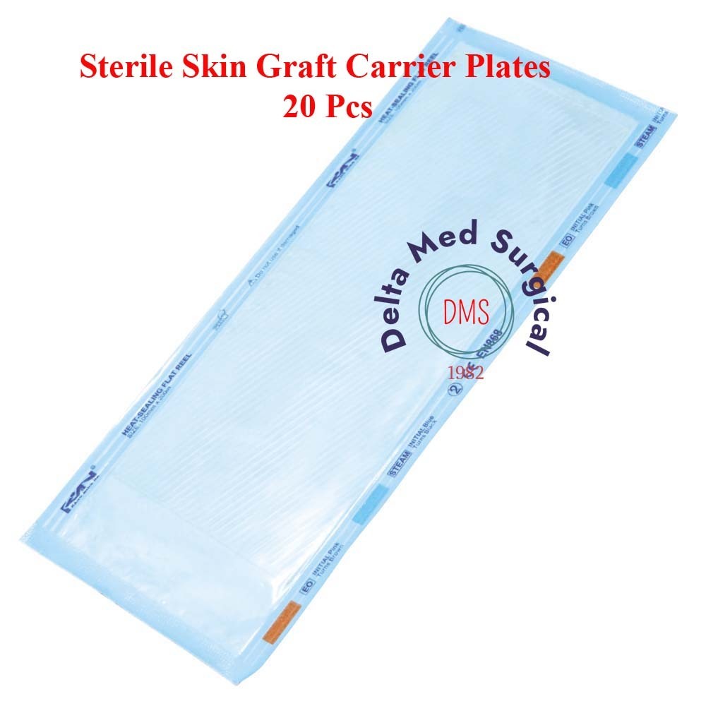 Sterile Skin Graft Carrier Plates – Universal Mesh Expansion Trays (20 Pcs) Set Sterile Skin Graft Carrier Plates – Universal Mesh Expansion Trays (20 Pcs) Set
