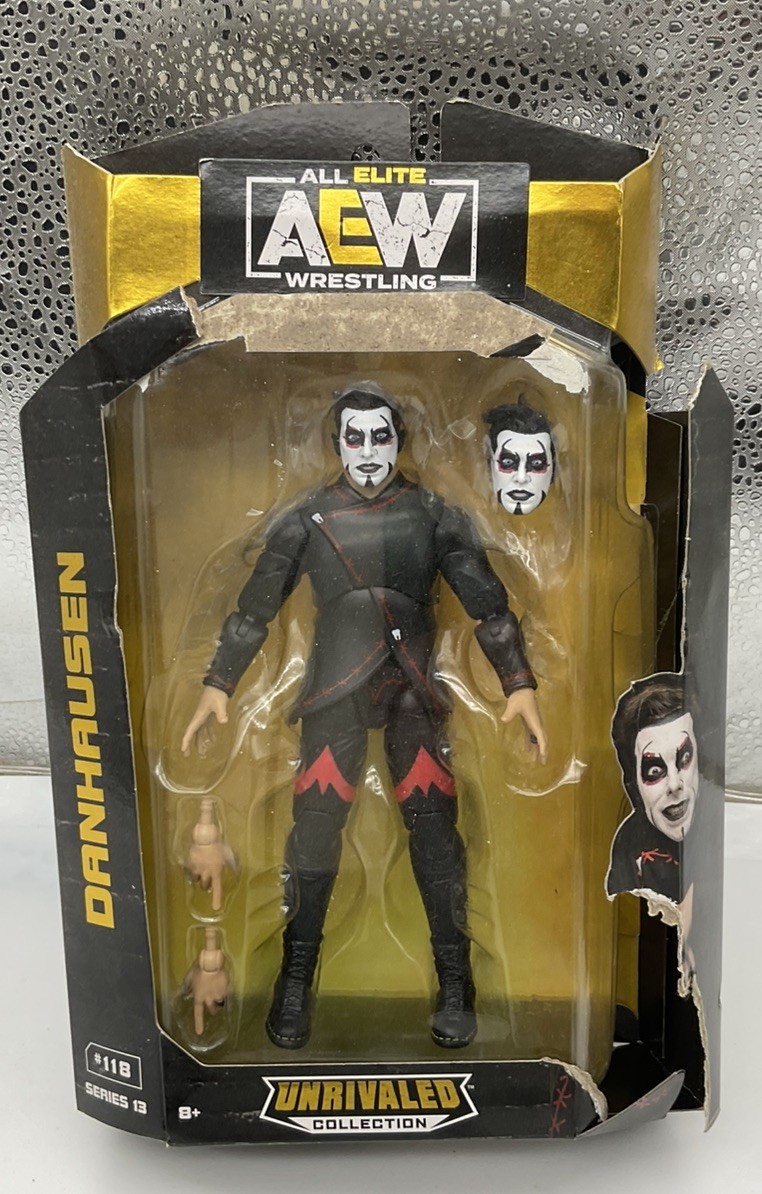 Danhausen Jazwares AEW Unrivaled Collection Series 13 #118 Figure Cursed WWE