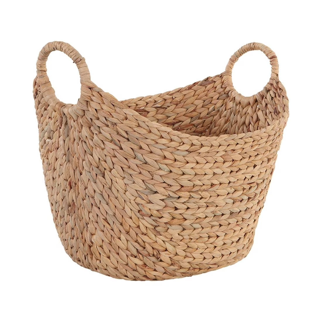 Extra Large Natural Woven Water Hyacinth Boat Decorative Storage Basket Extra Large Natural Woven Water Hyacinth Boat Decorative Storage Basket