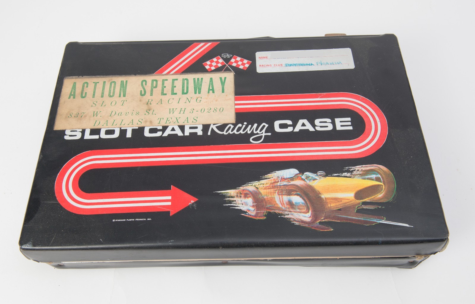 Vintage 1960s 1/24 Manta Ray, 1/32 Ford GT Slot Cars and Accessories with Case