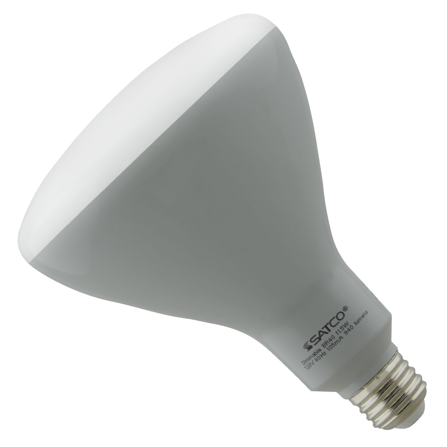 Satco S9634 11.5W =75W BR40 LED 2700K Warm White 120V Medium E26 Base 940 Lumen Satco S9634 11.5W =75W BR40 LED 2700K Warm White 120V Medium E26 Base 940 Lumen