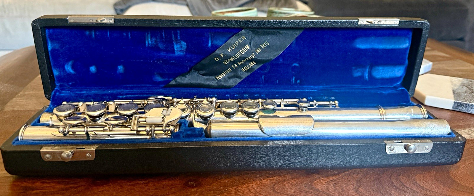 D.F. Kuiper Handmade Flute – Solid Silver Headjoint – Split E – Netherlands