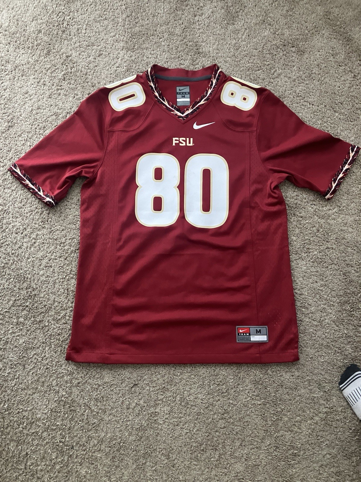 Florida State Seminoles Nike FSU Vtg Y2K NCAA Football Sports Jersey Shirt -M Florida State Seminoles Nike FSU Vtg Y2K NCAA Football Sports Jersey Shirt -M