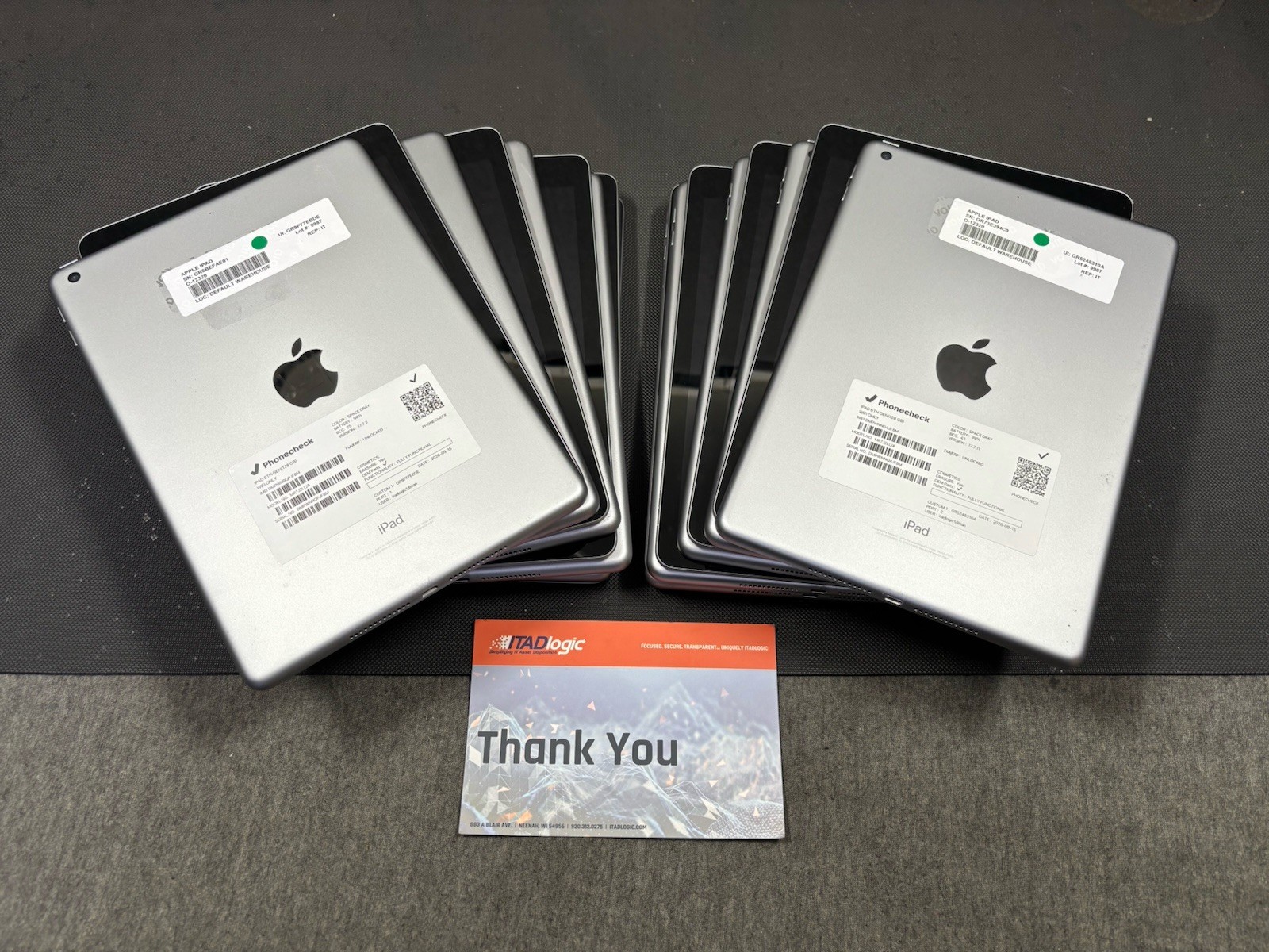 Lot of 53 Apple iPad 6th Gen A1893 128GB WiFi 9.7