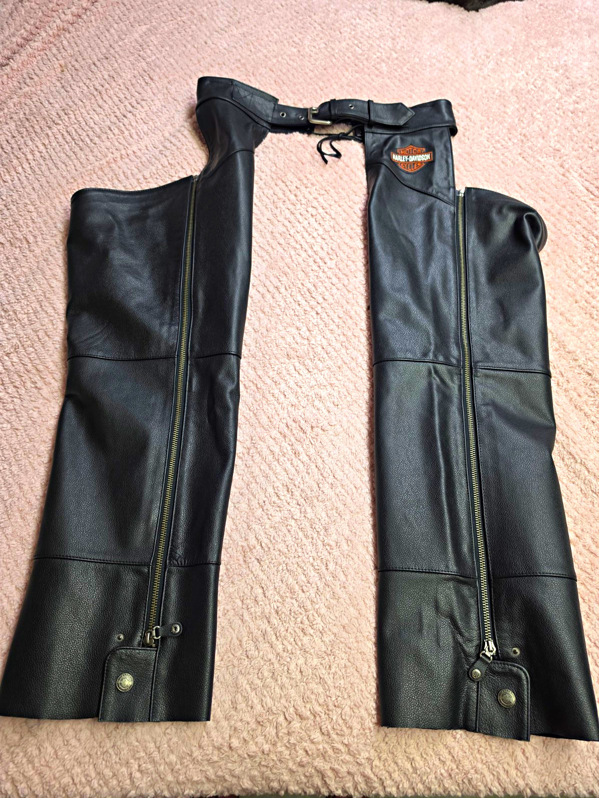 Vintage Early 2000's Harley Davidson Chaps Vintage Early 2000's Harley Davidson Chaps
