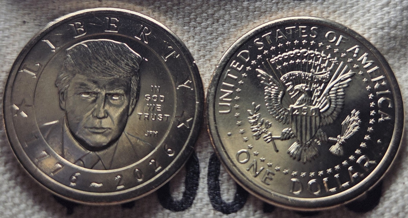 2026 President Trump Semiquincentennial $1 Coin From a US MINT bag