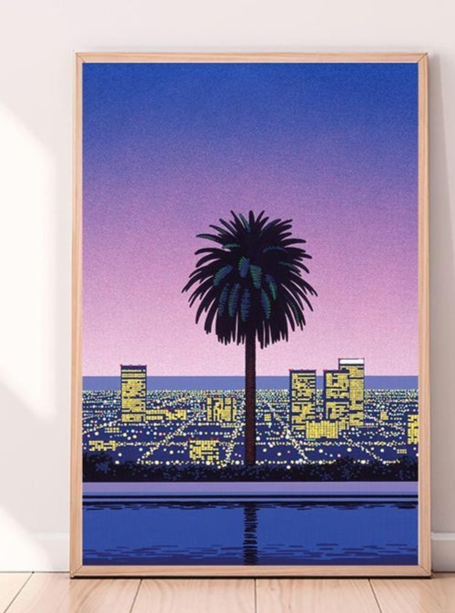 Hiroshi Nagai Poster Japanese Retro Art Wall Decor Unframed Print 24x36