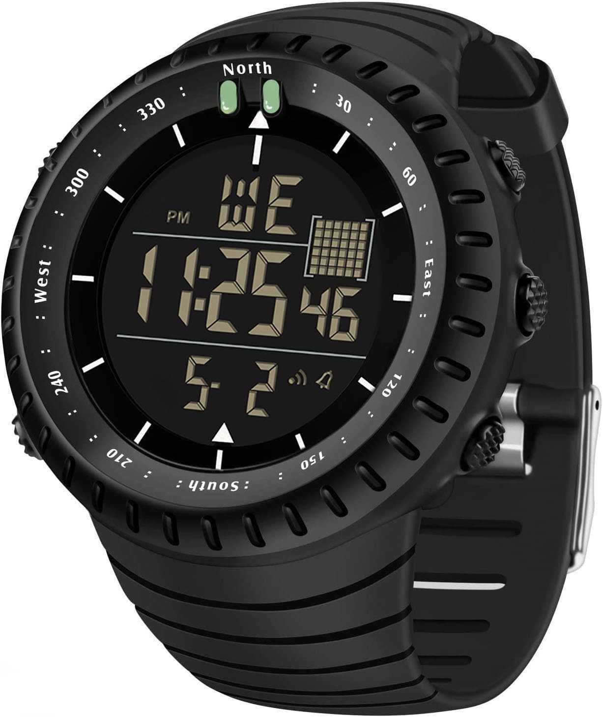 Reloj Deportivo Para Hombre Relojes De Cuarzo Reloj Militar Digital De Buceo Led