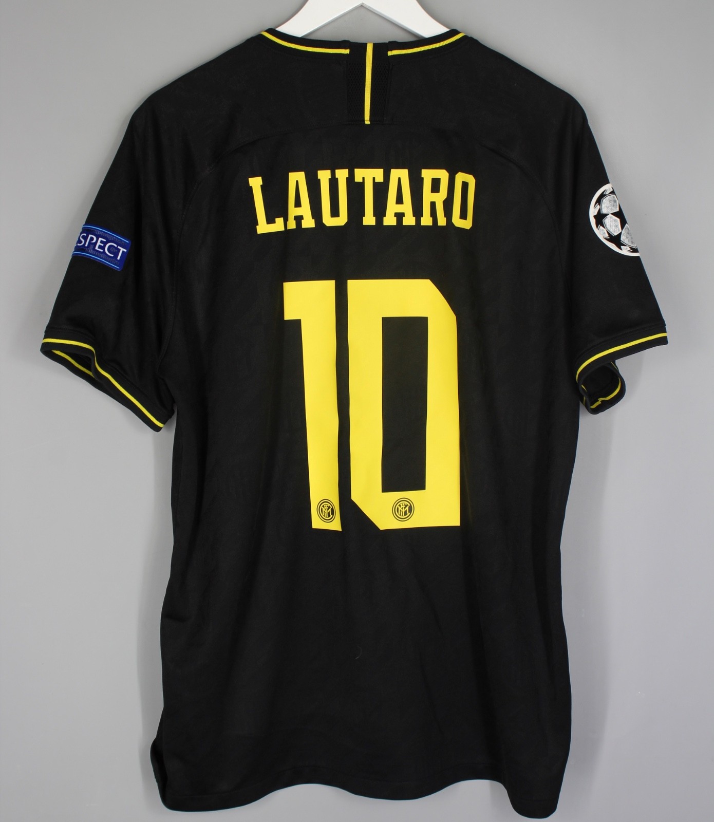 INTER MILAN 2019 2020 THIRD FOOTBALL SHIRT JERSEY NIKE AT0031-011 #10 LAUTARO XL