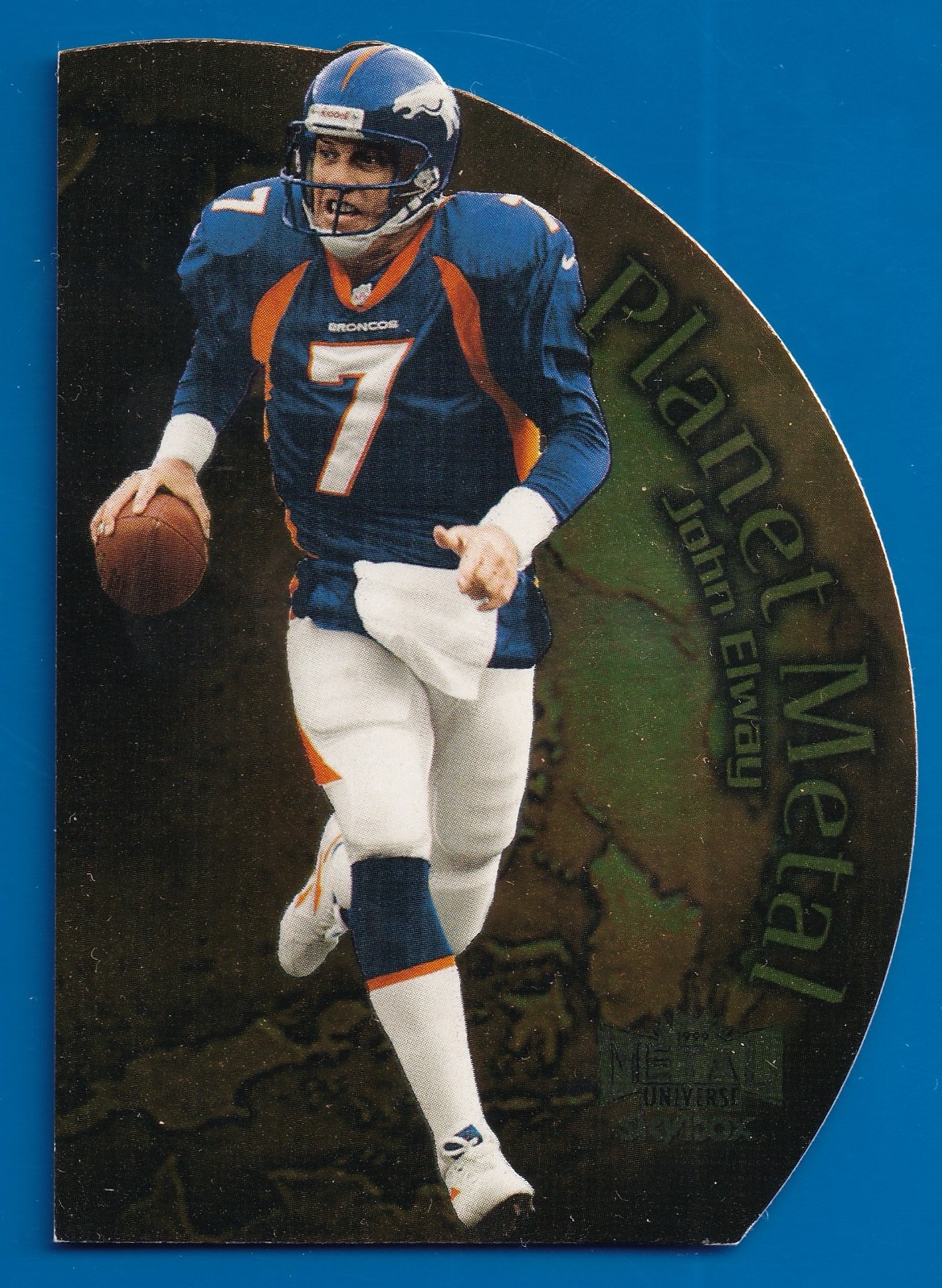 1999 Skybox Metal Universe John Elway Planet Metal #5PM 🔥 Denver Broncos 1999 Skybox Metal Universe John Elway Planet Metal #5PM 🔥 Denver Broncos