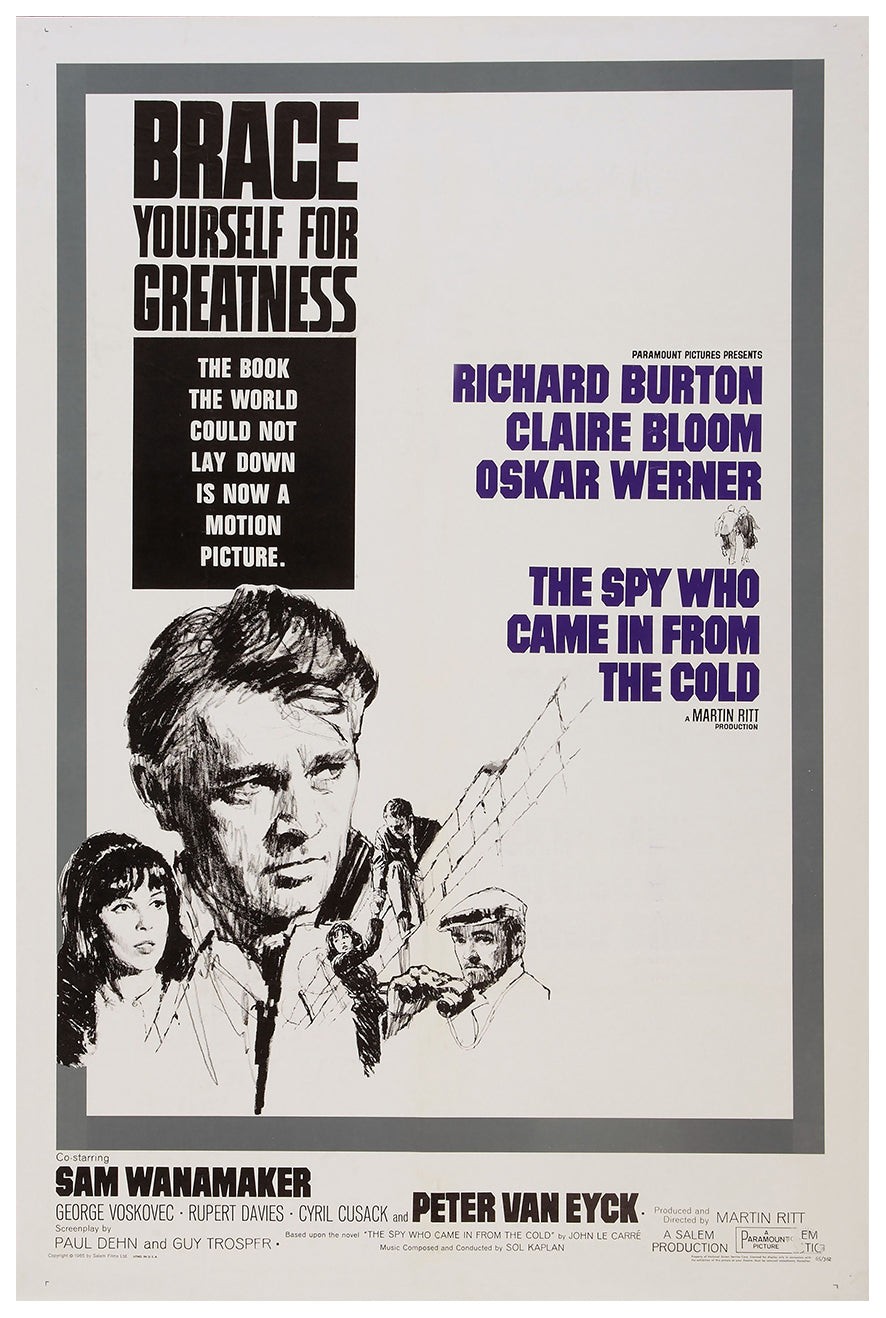 The Spy Who Came in from the Cold 1965 - Richard Burton - US - Movie Poster