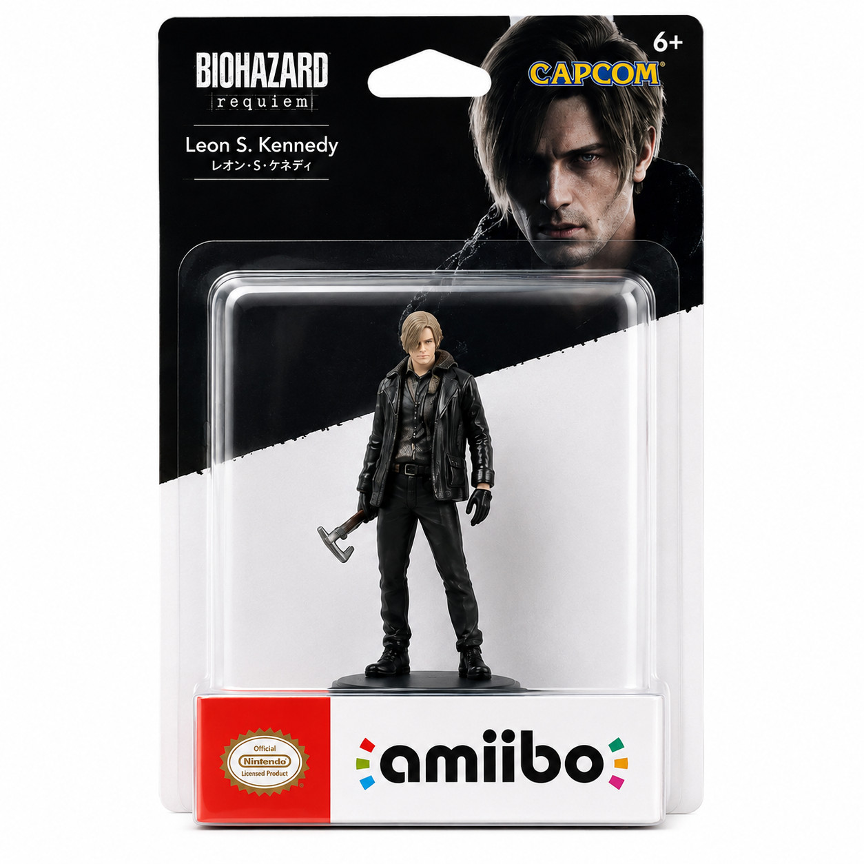 Resident Evil Requiem amiibo Leon S. Kennedy CAPCOM Japan New Age14+