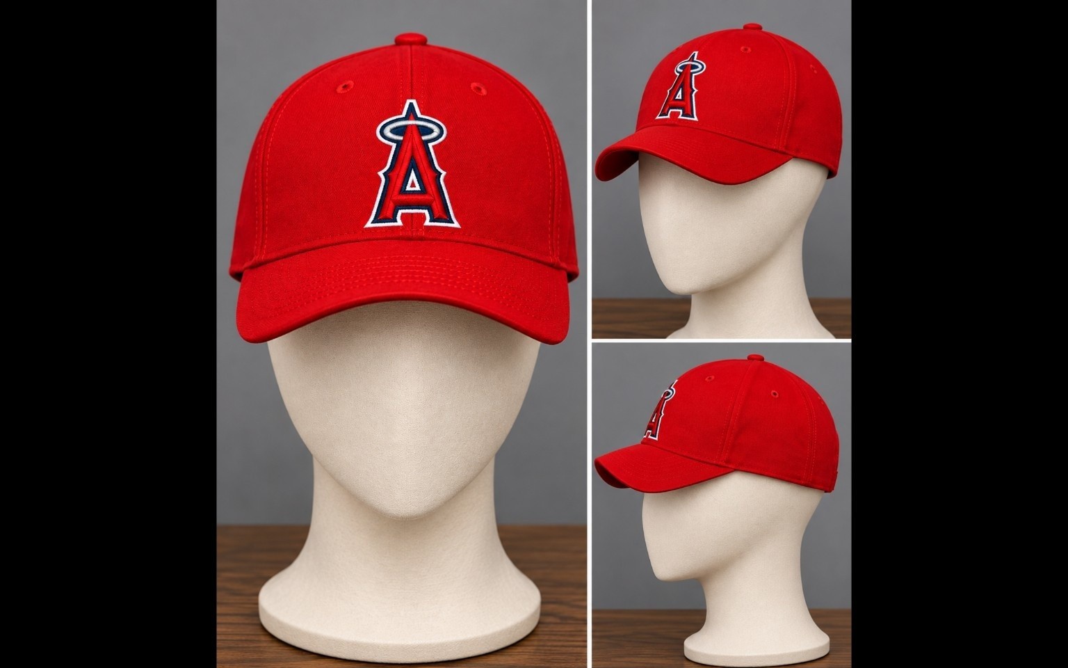 Los Angeles Angels New Era 59FIFTY MLB Authentic On-Field Red Fitted Hat 7 1/4