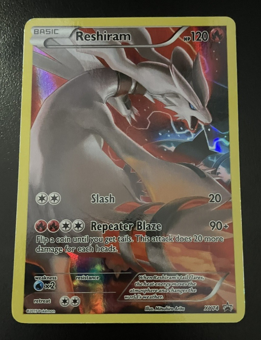 Reshiram (Full Art Promo) XY74 XY Holo Reshiram (Full Art Promo) XY74 XY Holo