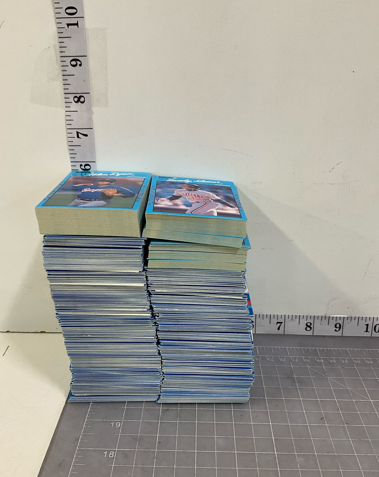 Baseball Card Lot Late 1980s Donruss Approximately 1.5 Lbs MLB See Photos