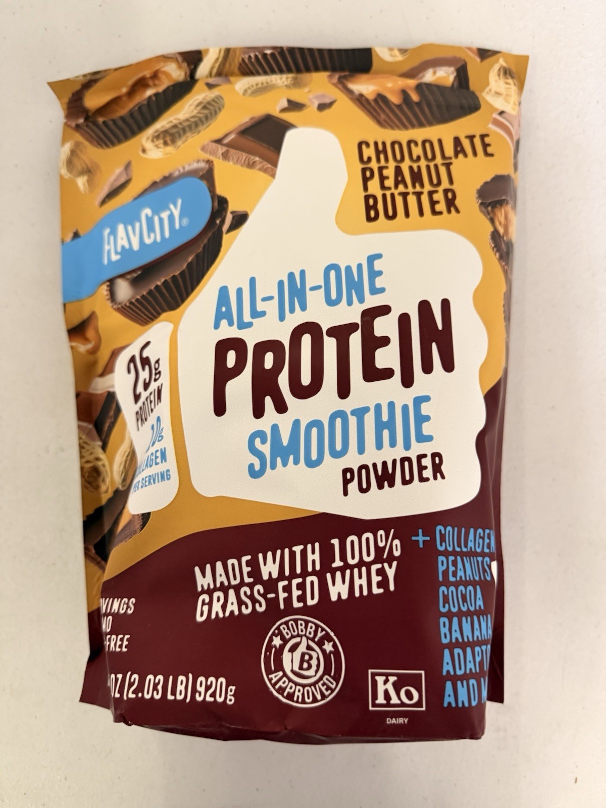 FLAVCITY ALL IN ONE PROTEIN SMOOTHIE POWDER CHOCOLATE PEANUT BUTTER 1.9lbs - NEW FLAVCITY ALL IN ONE PROTEIN SMOOTHIE POWDER CHOCOLATE PEANUT BUTTER 1.9lbs - NEW