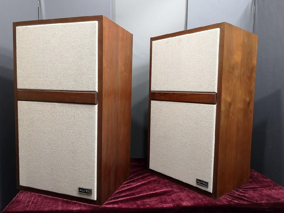 Altec Lansing DIG MkII 2-Way Speaker Pair 8 Ohm Tested Electori Vintage USED