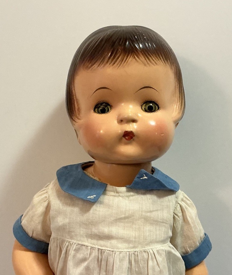 VINTAGE EFFANBEE PATSY ANN COMPOSITION DOLL IN ORIGINAL OUTFIT STUNNING 19”