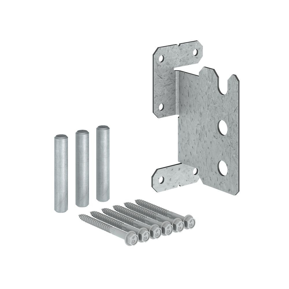 Simpson Strong-Tie CONCEALED JOIST TIE W/LONG PINS - ZMAX CJT6ZL