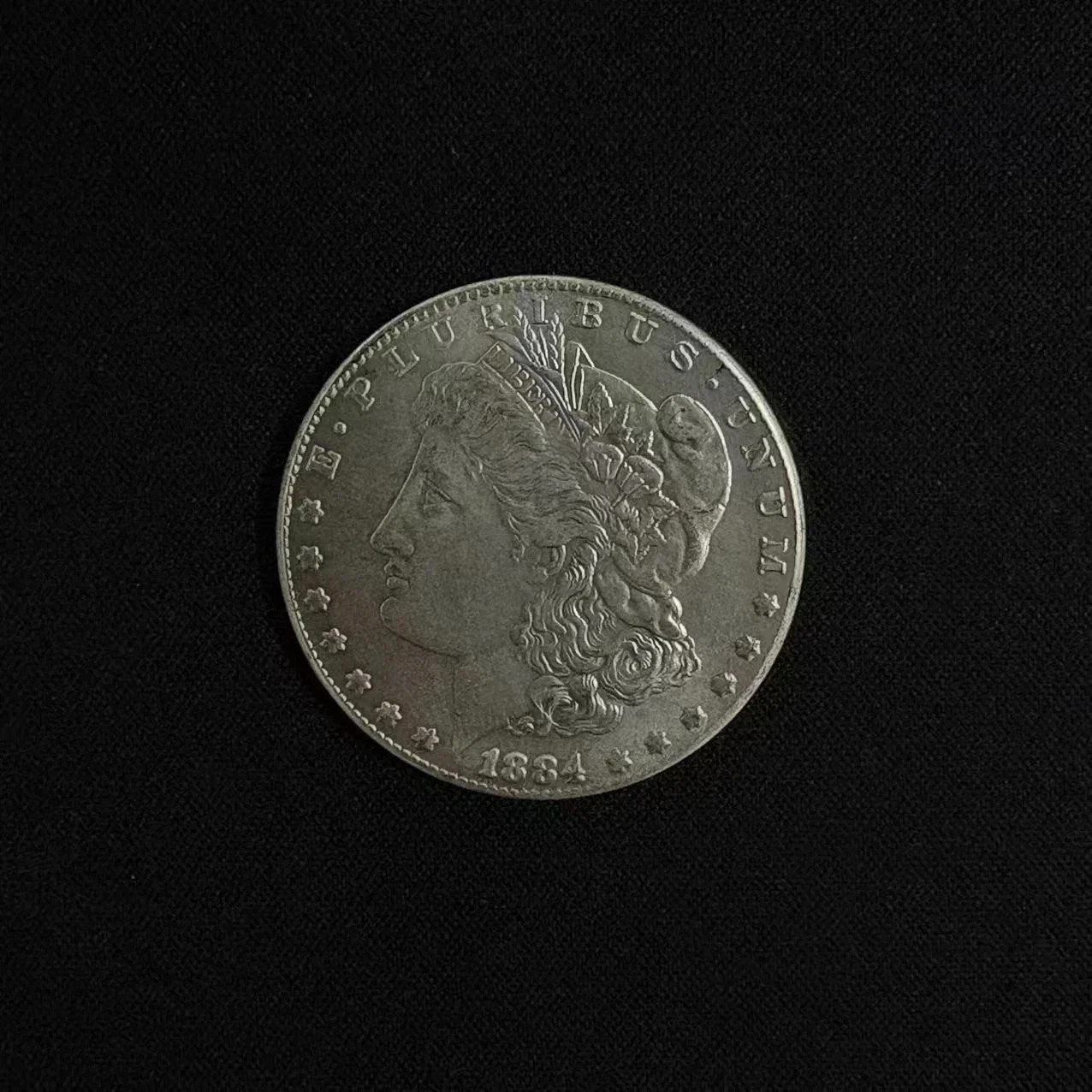 1884‑S Morgan Dollar 90% Silver Liberty Head Vintage SF Mint