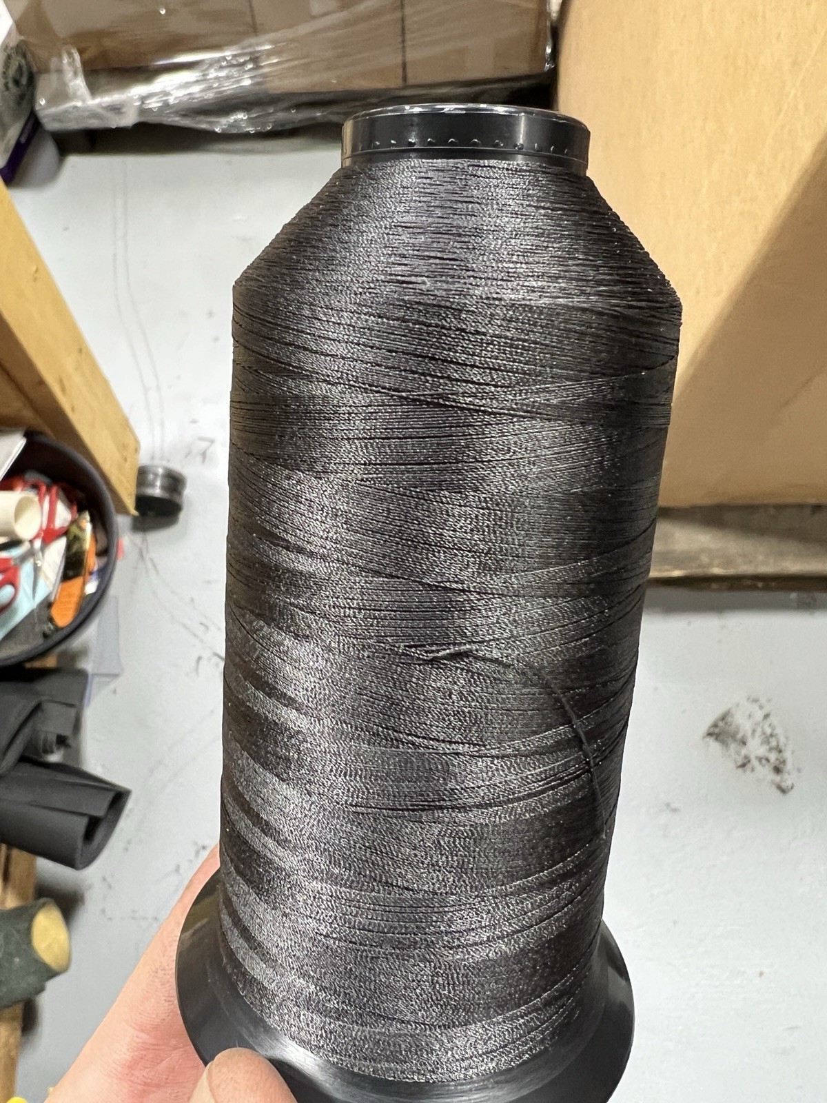 A&E Anefil Nylon Thread T-30 Coffee Brown 8 oz Spool Industrial Sewing USA