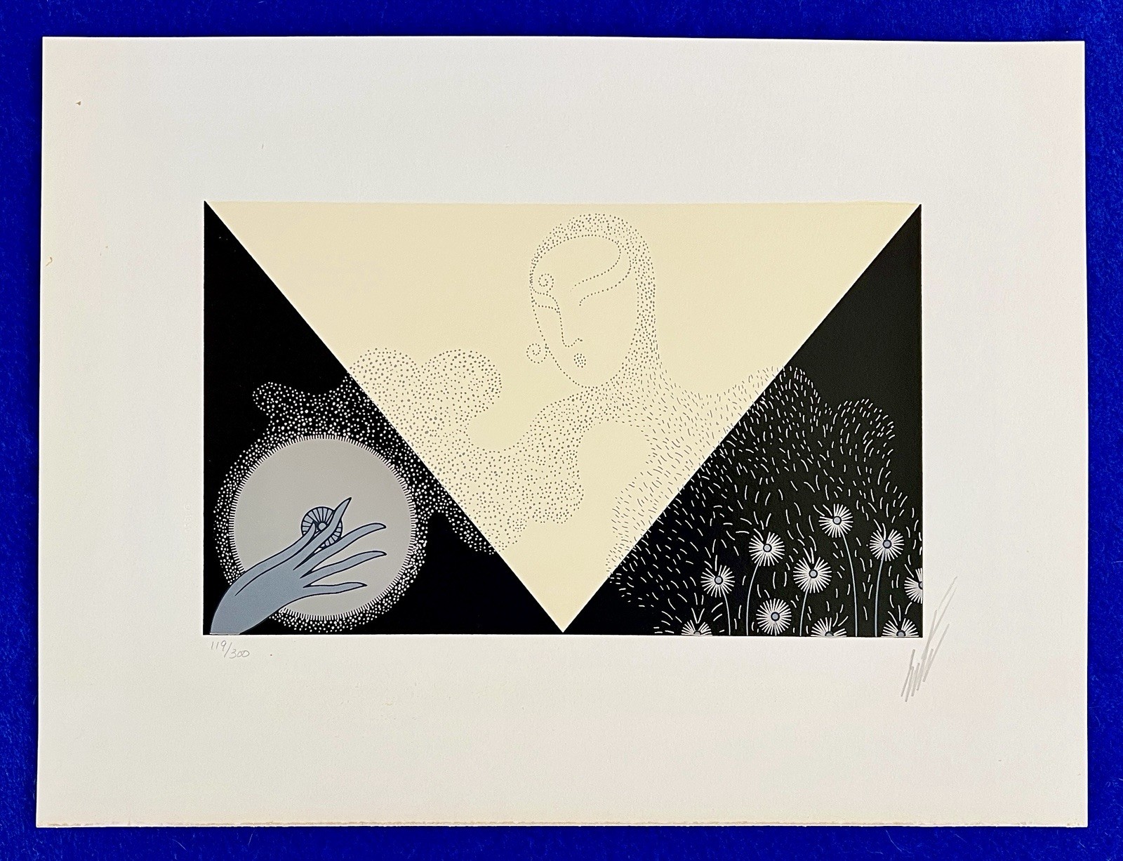 1980 ERTE Signed ART DECO Serigraph NUMBERED Romain De Tirtoff Original Print
