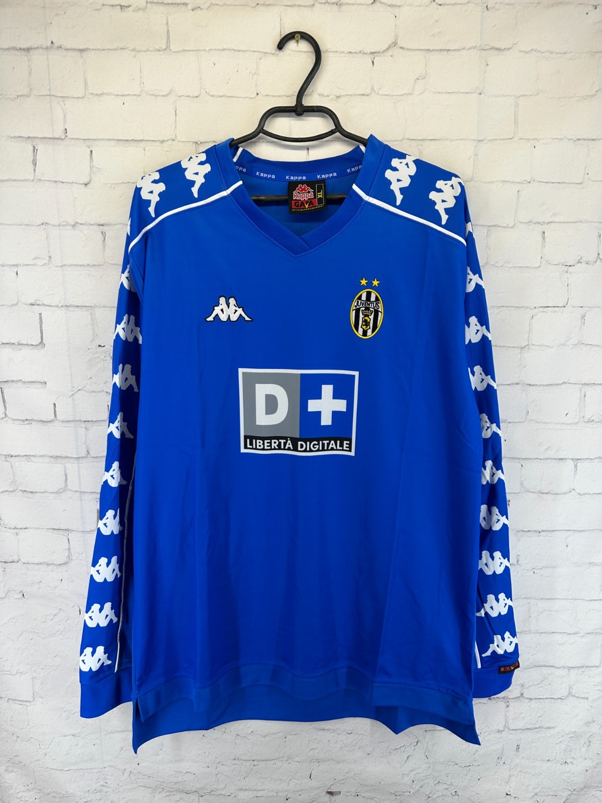 JUVENTUS ITALY 1999 2000 RETRO VINTAGE SOCCER FOOTBALL SHIRT JERSEY AWAY XLARGE