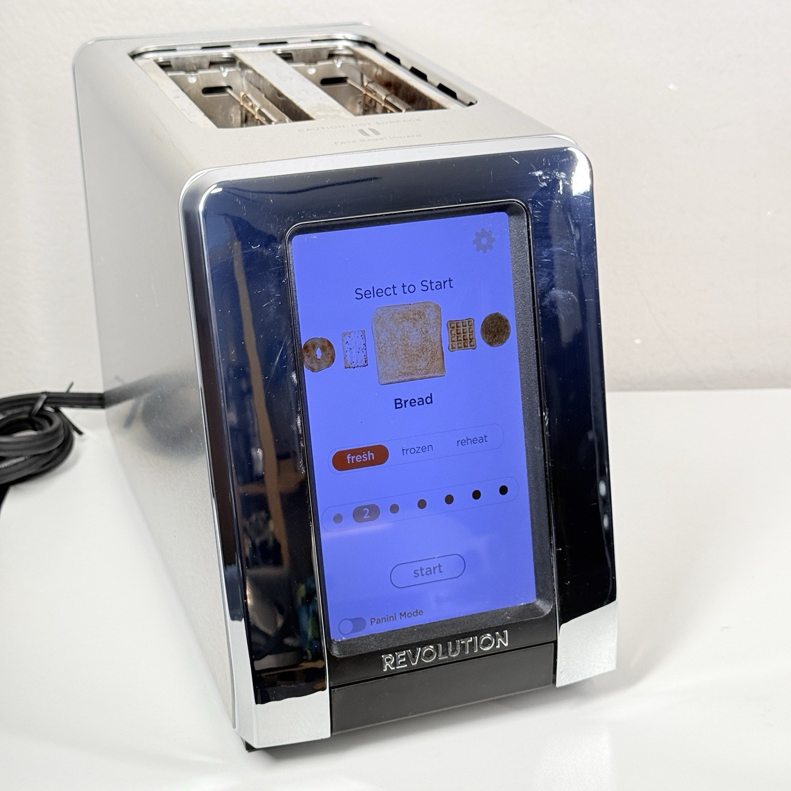 Revolution R180S High-Speed Touchscreen Smart Toaster with Panini Mode Tested