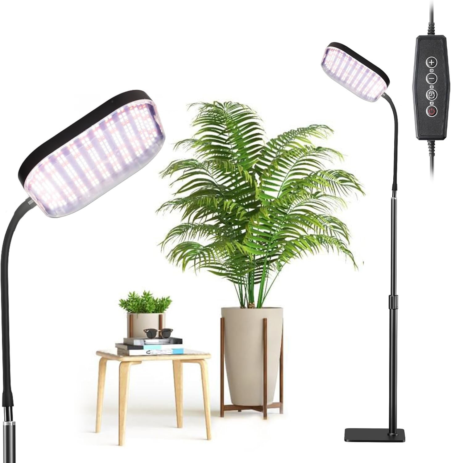 Grow Lights for Indoor Plants with Stand Full Spectrum Floor Plant Growing Lamp Grow Lights for Indoor Plants with Stand Full Spectrum Floor Plant Growing Lamp