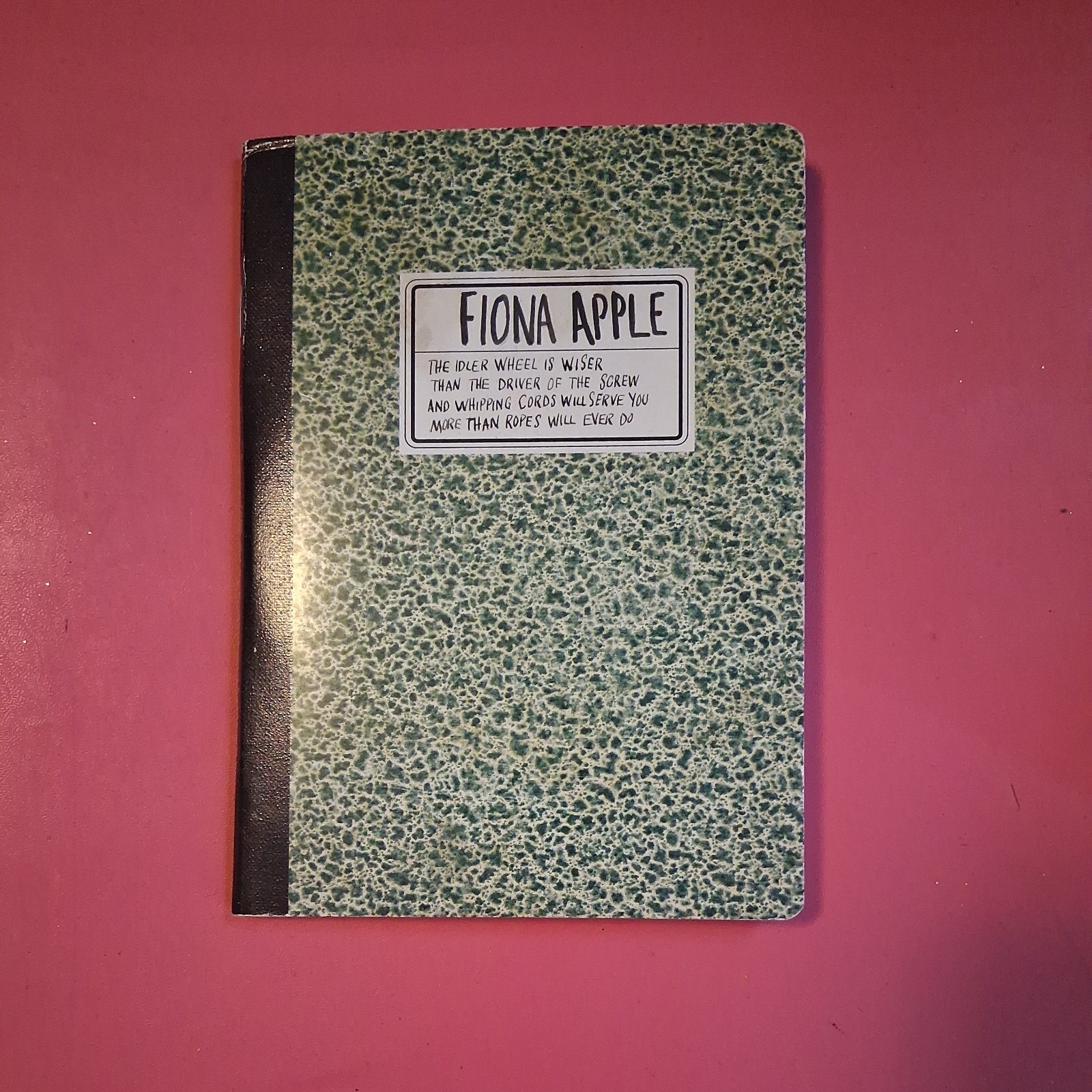 Limited Edition FIONA APPLE The Idler Wheel: Journal CD+DVD Book Pics & Poster