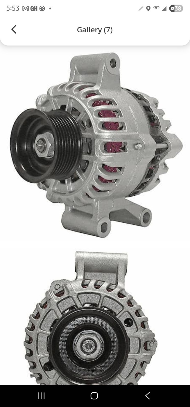 Carquest 8306A Alternator Fits Ford E-Series & F-Series Super Duty 6.0L Diesel