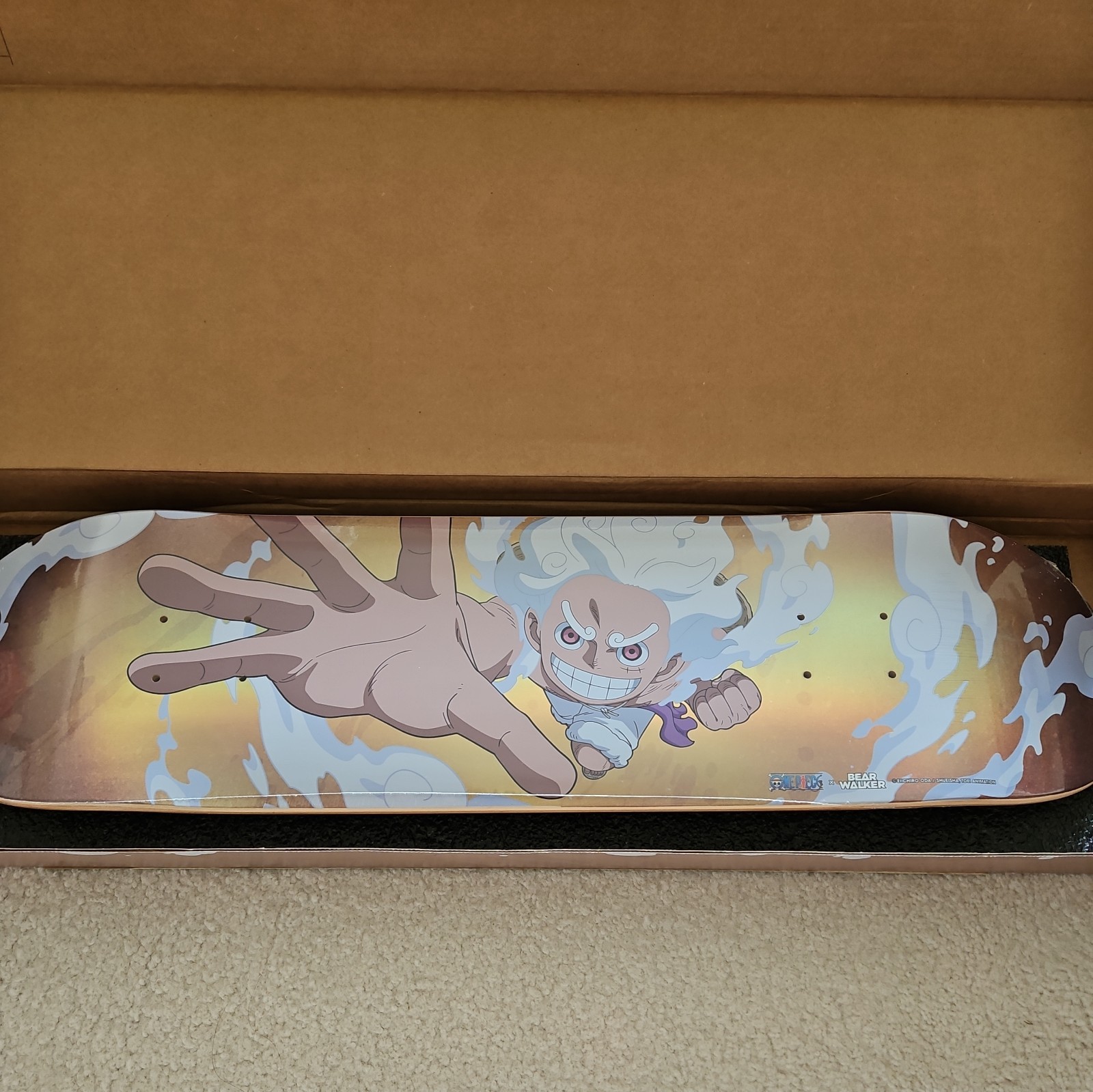 One Piece x Bear Walker Blind Box Gears Luffy Deck Limited Edition /500 No card One Piece x Bear Walker Blind Box Gears Luffy Deck Limited Edition /500 No card
