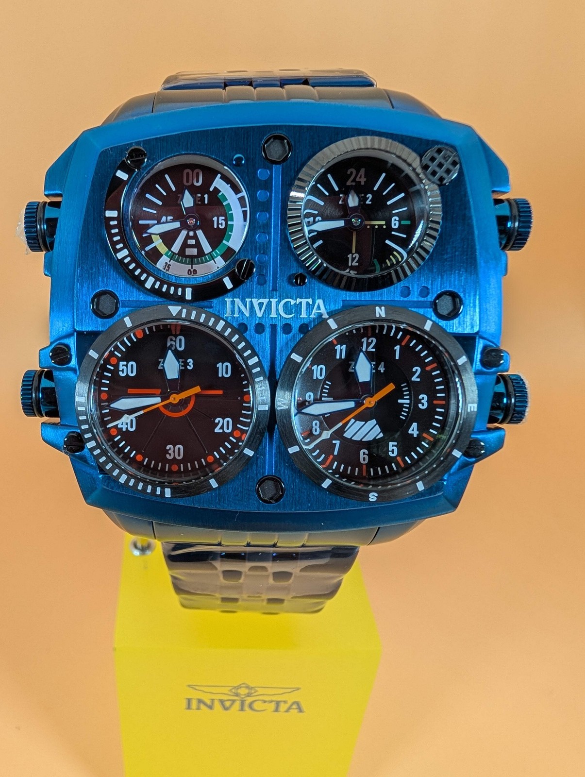 Invicta Aviator Zulu Time Men\'s Watch - 50mm