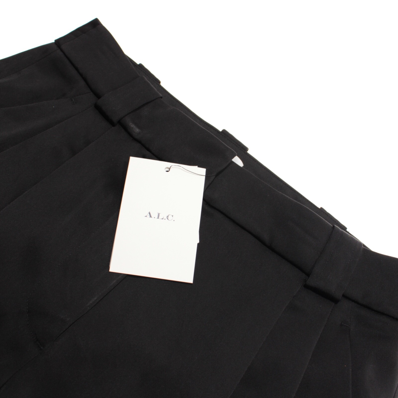 A.L.C NWT Dress Pants Size 4 US Solid Black Polyester Blend